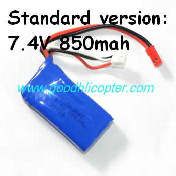 wltoys-v915-jjrc-v915-lama-helicopter parts Standard battery 7.4V 850mah - Click Image to Close